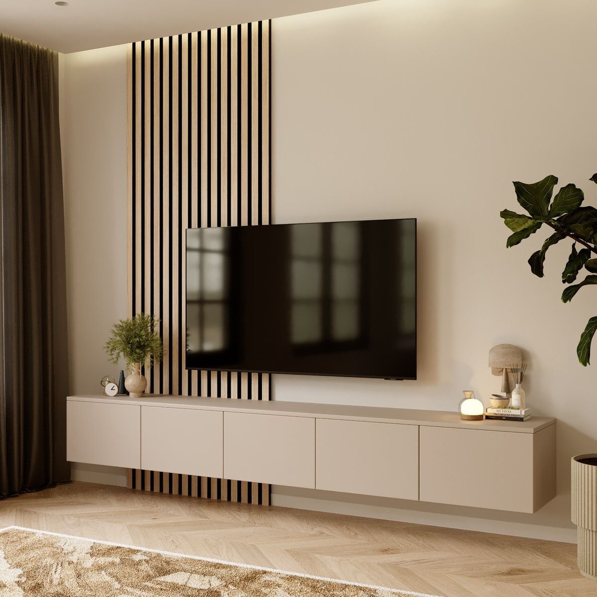 TV Wall & Media Unit Design interior design Kenya